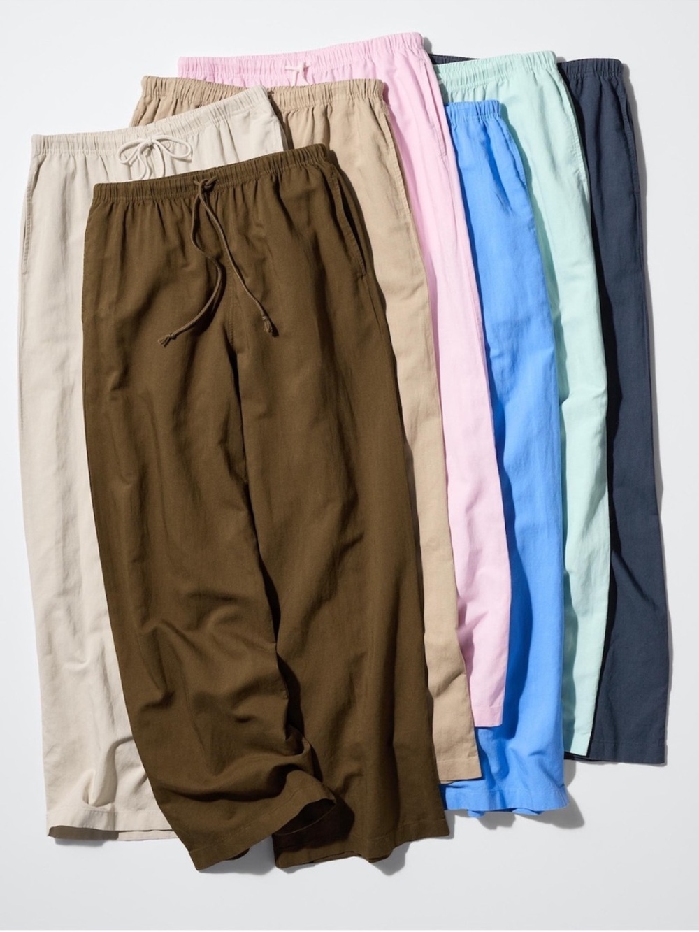 Uniqlo Linen Blend Easy Pants - Picture 4 of 4